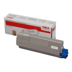 OKI Yellow original toner cartridge for C610dn, | 44315305