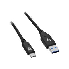 V7 1m USB-C cable to USB USB 2.0 | V7U2C-1M-BLK-1E