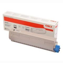 OKI Black original toner cartridge for C833dn, | 46443104