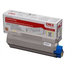 OKI Yellow original toner cartridge for C5650dn, | 43872305