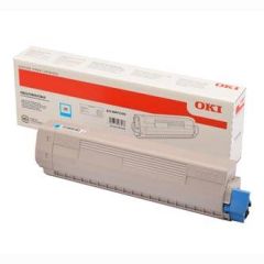 OKI Cyan original toner cartridge for C823dn, | 46471103