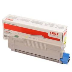 OKI Yellow original toner cartridge for C612dn, | 46507505