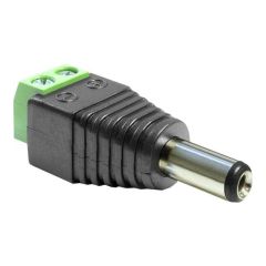 DeLOCK Adapter DC 2.1 x 5.5 mm male > Terminal | 65396