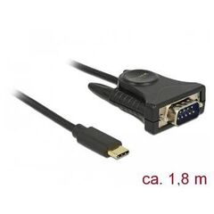 DeLOCK Serial adapter USB-C (M) to DB-9 (M) 1.8 m | 62964