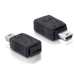 DeLOCK USB adapter mini-USB Type B (M) to Micro-USB | 65155