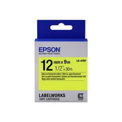 Epson LabelWorks LK-4YBF Black on yellow Roll | C53S654010