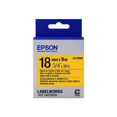 Epson LabelWorks LK-5YBW Black on yellow Roll | C53S655010