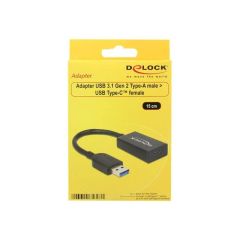 DeLOCK Converter USB 3.1 Type-A male to USB-C | 65698