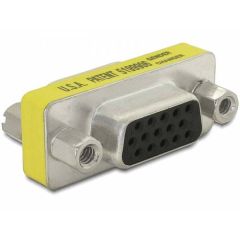 DeLOCK VGA gender changer HD-15 (F) to HD-15 (F) | 65001