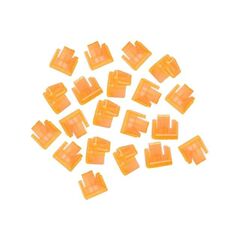 LINDY LAN port blocker orange (pack of 20) | 40481