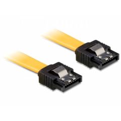 Delock Cable SATA straight 70cm yellow metal 82813