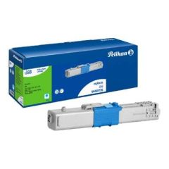 Pelikan 1333TKc Cyan remanufactured toner (OKI 44469706)