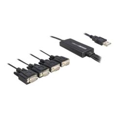 DeLock USB 2.0 > 4 x Serial Adapter Serial adapter 61887