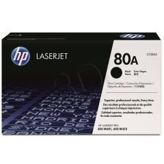 HP 80A Black original LaserJet toner cartridge CF280A