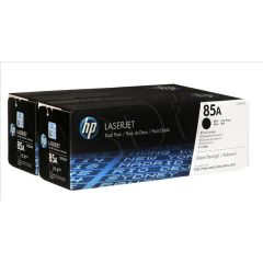 HP 85A 2-pack black original LaserJet toner CE285AD