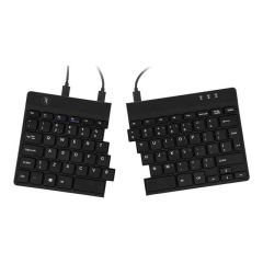 R-Go Split Ergonomic Keyboard, QWERTY(UK), RGOSP-UKWIBL