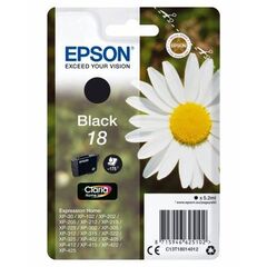 Epson 18 5.2 ml black original ink cartridge C13T18014012