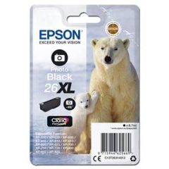 Epson 26XL 8.7 ml XL photo black ink C13T26314012