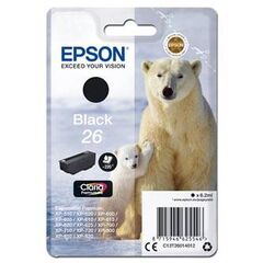 Epson 26 6.2 ml black original ink cartridge C13T26014012