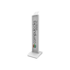 Compulocks BrandMe VESA Floor Stand White Stand for 140W