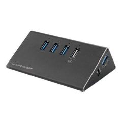 LC Power LC-HUB-ALU-2B-4 Hub 3 x LC-HUB-ALU-2B-4