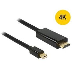 DeLOCK HDMI cable Mini DisplayPort (M) to HDMI (M) 83698