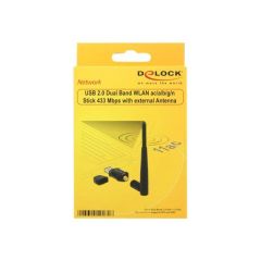 DeLock USB 2.0 Dual Band WLAN acabgn Stick Network 12462