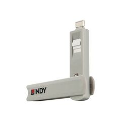 Lindy USB-C port blocker white 40427