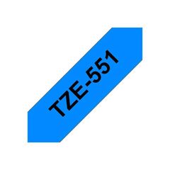 Brother TZe551 Black on blue Roll (2.4 cm) 1 TZE551