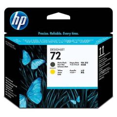 HP 72 Yellow, matte black printhead for DesignJet C9384A