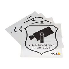 AXIS Surveillance Sticker Stickers (pack of 10) 5502-811