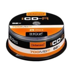 Intenso 25 x CD-R 700 MB (80min) 24x spindle 1001124