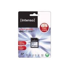 Intenso Flash memory card 64 GB Class 10 SDXC 3411490