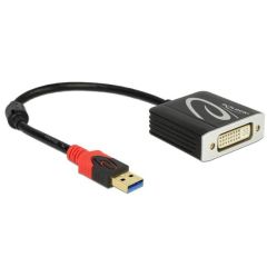 DeLOCK External video adapter USB 3.0 DVI black 62737