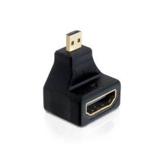 DeLOCK HDMI adapter micro HDMI (M) to HDMI (F) 90° 65270