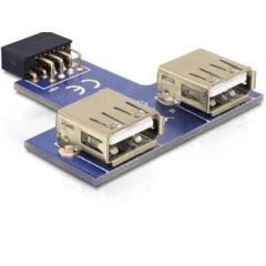 DeLOCK USB Pinheader USB adapter 9 pin USB 2.0 41824