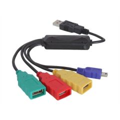 DeLock USB 2.0 external 4-port cable HUB