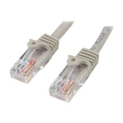 StarTech.com 0.5m Gray Cat5e Cat 5 Snagless 45PAT50CMGR