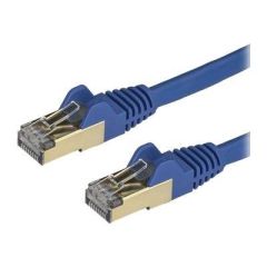 StarTech.com 1m Blue Cat6a Cat 6a Shielded 6ASPAT1MBL