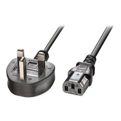 Lindy Power cable BS 1363A (M) to IEC 60320 C13 3 m 30434