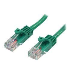 StarTech.com 5m Green Cat5e Cat 5 Snagless 45PAT5MGN