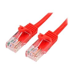 StarTech.com 5m Red Cat5e Cat 5 Snagless 45PAT5MRD