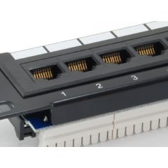 12-Port Cat.5e Unshielded Patch Panel