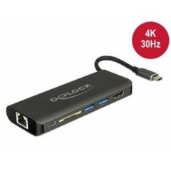 DeLOCK Docking station USB-C 3.1 HDMI GigE 87721