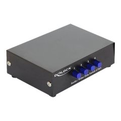 DeLock Switch Audio Video 4 port manual 87637