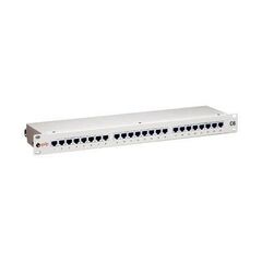 Equip Patch panel RAL 7035 1U 19 24 ports 326324