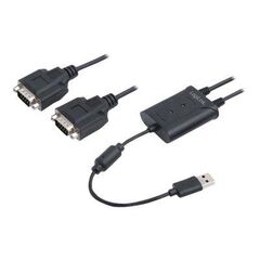 LogiLink USB 2.0 to 2-Port Serial Adapter Serial AU0031