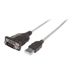 Manhattan USB serial cable USB (M) to DB-9 (M) 1.8 151849