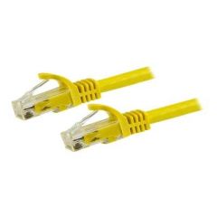 StarTech.com 0.5m Yellow Cat6 Cat 6 Snagless N6PATC50CMYL
