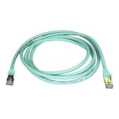 StarTech.com 2m Aqua Cat6a Cat 6a Shielded 6ASPAT2MAQ